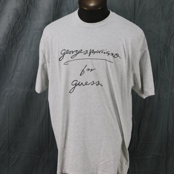 Vintage Graphic T-shirt - George Pragrigno for Guess - Men's Extra-Large - Picture 1 of 7